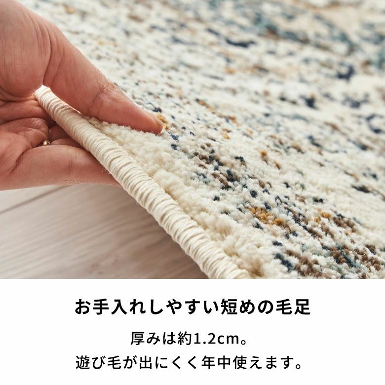 ラグラグマット約100×140cmオリエンタル柄ウィルトン織りカーペットペルシャ風ペルシャ絨毯風おしゃれ長方形絨毯じゅうたんオールシーズン春夏秋冬100cm100×140オリエンタルエスニックモロカンアジアン敷物マット北欧Amiraアミーラ[oa-eg830]