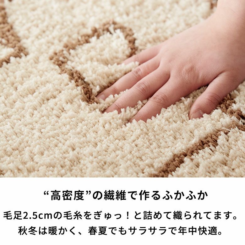 ラグラグマットキッチンマット約45×185cmベニオワレン風長方形滑り止め付きカーペット絨毯じゅうたんホットカーペット床暖房対応可敷物マットオールシーズン春夏秋冬シャギーモロッカンおしゃれ北欧リゾート雑貨インテリアアジアン[b2b-]